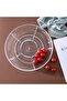 Acrylic Nuts/Candy Tray With Lid, 6 Portion, BA4117 - 4