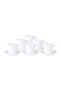 Carine Cup & Saucer, 22 cl, 12 pcs, White