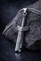 Stainless Steel Symbol of Power, Warrior's Soul Broken Tip Sword Pendant - 5