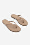 Women's Thin Strap Flip Flops Y Round Toe Daily t Slipper Navisa Mink - 5