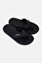 Men Brand Logo Slip On Slipper, Black - 2