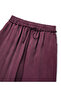 Shiny Textured Wide Leg Pants - 2