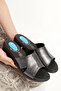 Artı&Jel-5005 Orthopedic Gel Women's Platinum Slippers with Heel Spur Function