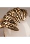 Bronze Women's Ring Antique Jewelry White Moonstone Oval Model Adjustable Vintage Ring - 5
