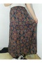 Elastic Waist 3-Layer Ruffled Viscose Fabric Skirt, Mevlana Long Cotton Skirt - 4