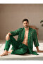 Men's Kimono Set – 3-Piece Lace Set (Bathrobe + Trousers + Shorts) - 2