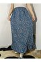 Viscose Fabric Skirt with Elastic Waist and Single Layer Ruffles at the Bottom, 100% Cotton, Size 36-44 - 4