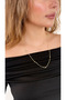 Cube Row Chain Necklace - 3