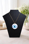 Handmade Ceramic Necklace Eye of Evil - 3