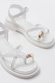Women's Daily Comfortable Sandals with Ring Detail - 5