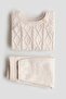 2-piece cotton-knit set - 2