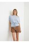 Women's Boat Neck Gipeli Bat Sleeve Viscose Trik Sweater 12466.Vrt