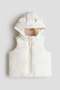 Hooded puffer gilet - 5