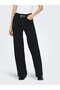 Women's Black Onlmadıson-Royal Hw Wide Dnm Pım600 Jean 15370828-Blackdeni - 6
