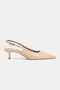 Dipsy Ten Matte Buckle Detail Pointed Toe Women's Heeled Shoes - 5