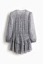Flounce-trimmed dress - 4