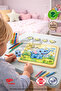 Wooden Elephant Coloring Puzzle, Paint and Brush Included - 4