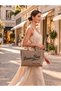 Icone Washed Canvas Stylish Daily & Beach Bag with Tassel Detail, Brown Canvas Tassel Shoulder Bag, Brown Handbag - 3