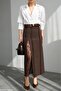 Lace Detailed Slit Long Skirt - 3