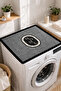 Stain-Resistant, Non-Slip, Washable Washing Machine Dryer Cover & Mat (60X60 cm)