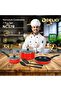 NCS7R 7 Pcs Non Stick Cookware Set 10X Tough Coating Even Heat Gas Ceramic Hot Plate Halogen - 2