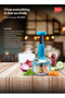 IC650 Push Chopper 650ml 3 Blade SS Easy Push Lock Portable Food Grade Easy Clean Ergo Handy - 8