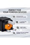 World to UK Travel Adapter Universal 3-Prong Power Converter, Transforms US/JP/AU/EU/CN UK - 2