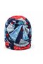 Colorful Patchwork Hat for Women – Visor Cap Hat Comfortable Flexible Daily Use Hair Gathering Hat - 2