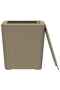Garden Table with Removable Lid Light Brown Polypropylene - 2
