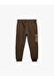 بنطلون رياضي للأولاد الصغار 6WMB40084TK - 2