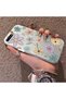 حافظة هاتف متوافقة مع iPhone 7 Plus/8 Plus، مزودة بنمط زهور أنيق وحماية ضد السقوط. - 2