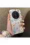 Vivo X200 Pro Compatible Stylish Floral Pattern Drop-Proof Phone Case