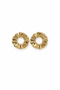Circle Shaped Wavy Earrings