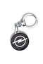 High Quality Opel Logo Drop Printed Black Stylish Gift Car Keychain - 2
