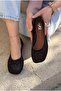 Torina Women's Ballerina Black Mesh - 3