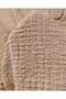 Ashy Pink Beige Colorful Wrinkled Jersey Fabric 155X190Cm - 3