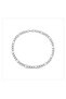 Stainless Steel Italian Figaro Model Unisex Bracelet 5 mm 19 + 5 cm - 5