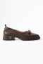 Storm Genuine Leather Brown Casual Comfortable Women's Shoes - 2