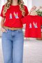 T-Shirt Mother Daughter Combination Oversize – Mother & Child Twin Printed T-Shirt (Single Price)