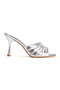 Women's Special Buckle Thin Heeled Slippers - 3