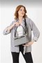 Women's Hand and Shoulder Bag, Crossbody Bag with Lock Accessory, Daily Stylish Bag - 5