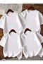 4-Piece Children's T-Shirt Set 100% Cotton Oversize Comfortable Fit Boys Basic T-Shirt + Shorts Gift - 2