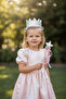 Girl's Glitter Crown and Magic Wand Set Princess Costume Accessory - 3