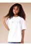 Girl's Oversize Basic T-Shirt 100% Cotton Daily Comfortable Fit T-Shirt - 3
