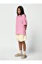 Girl's Oversize Basic T-Shirt 100% Cotton Daily Comfortable Fit T-Shirt - 2