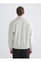 Beige Comfortable Fit Suede Men's Coat - 3