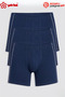 Men's Premium Modal Cotton Interlaced 3-Pack Anti-Sweat, Anti-Odor, the Most Comfortable Boxer in the World