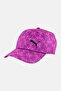 Women Brand Logo Velcro Closure BB Cap, Purple