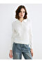 Esvab • Modern & Distinctive Devrik Roba Collar Women's Knitwear Sweater - 2