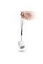 High-quality mini speaker with clear sound, 47 grams - Silver - 2